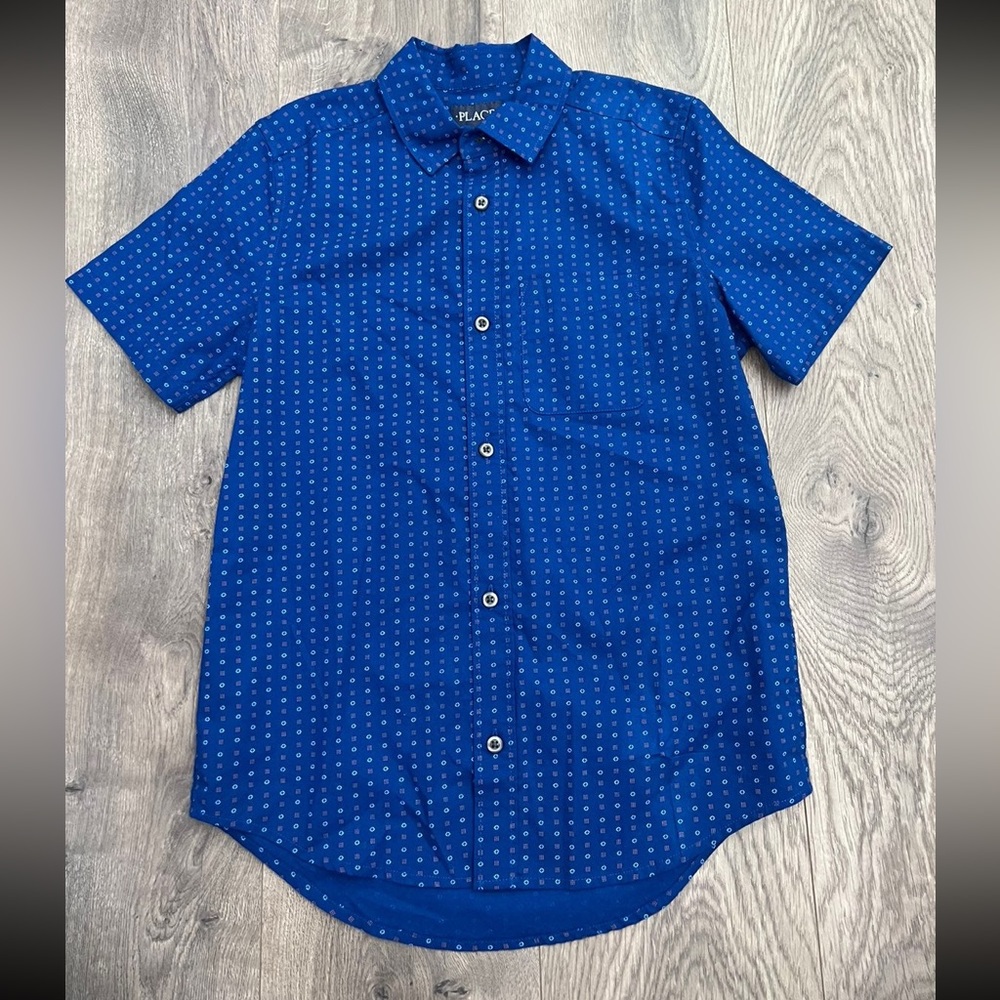 Boys Childrens place Dress Shirt Size L